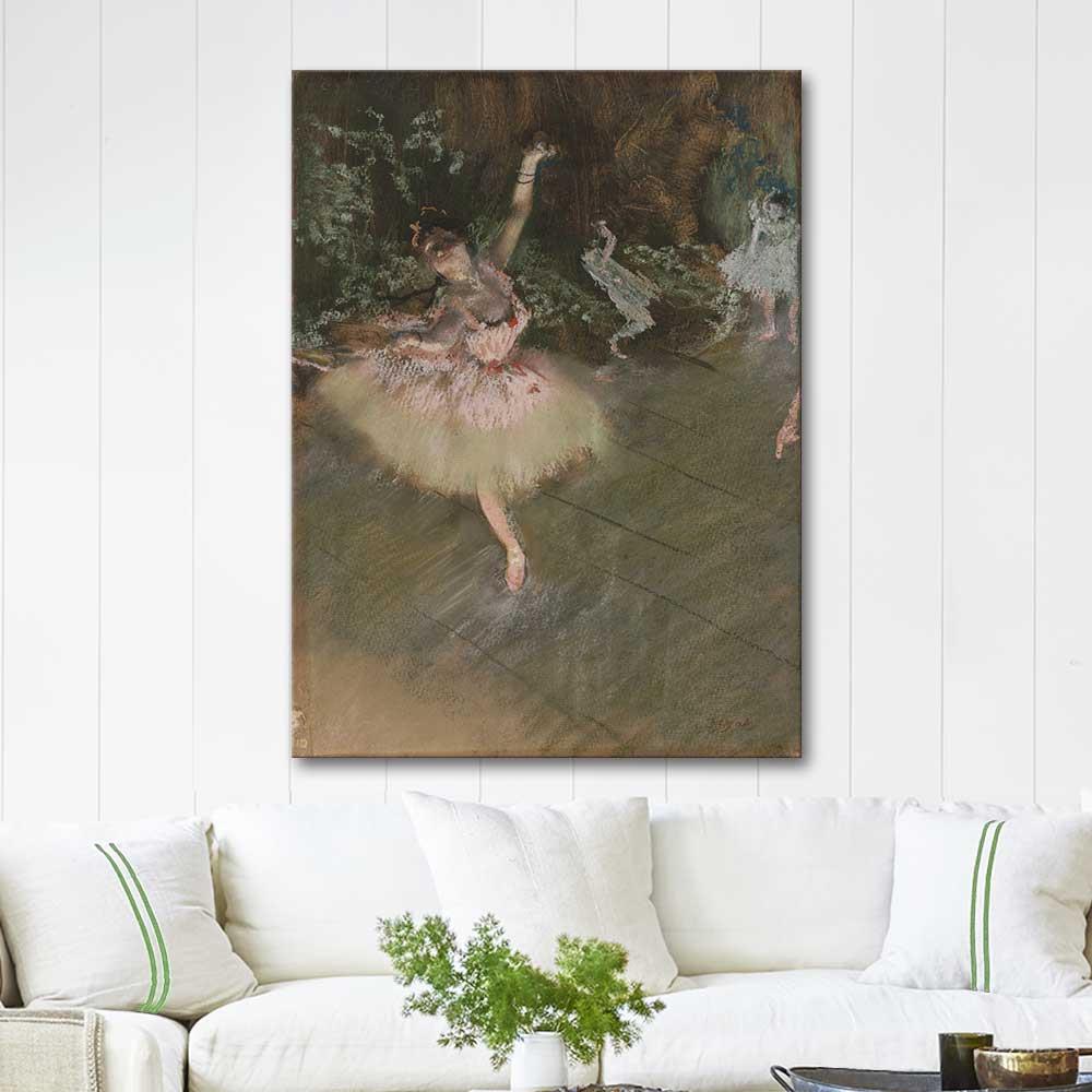 Edgar Degas Yıldız Kanvas Tablo