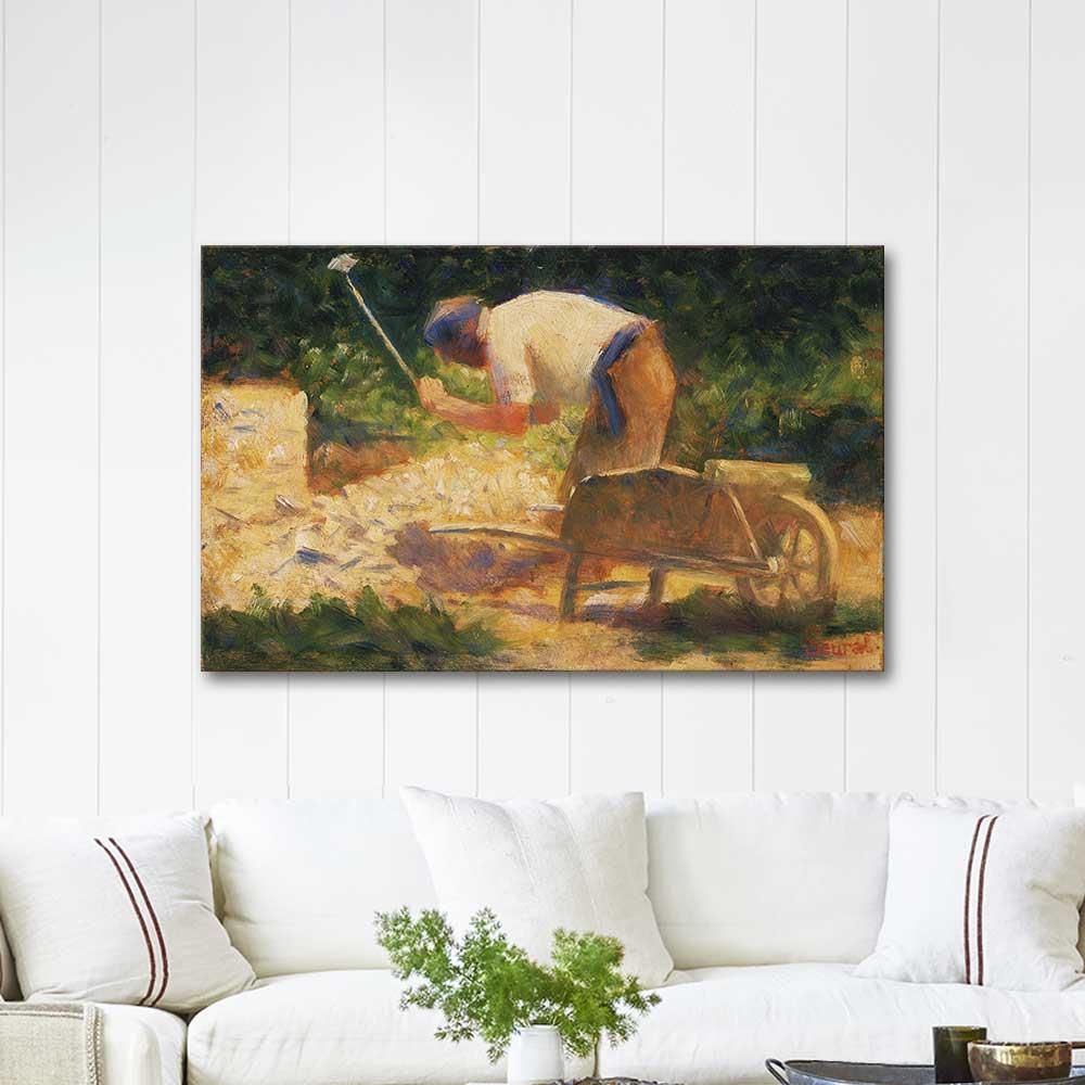 Georges Seurat Taş Kırıcısı Kanvas Tablo