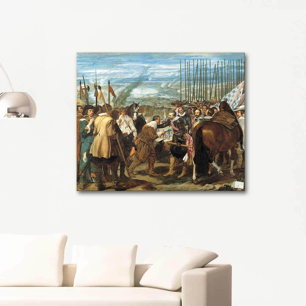 The Surrender of Breda by Diego Velazquez as Art Print