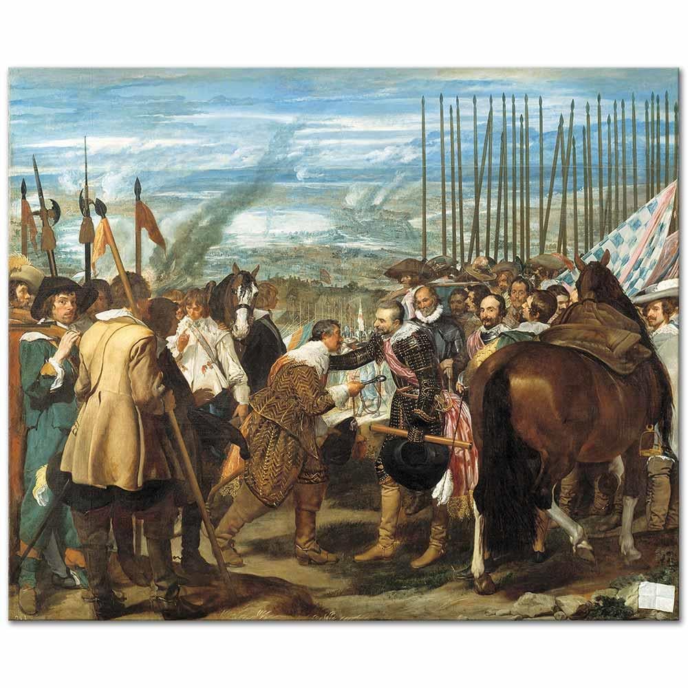 The Surrender of Breda by Diego Velazquez as Art Print