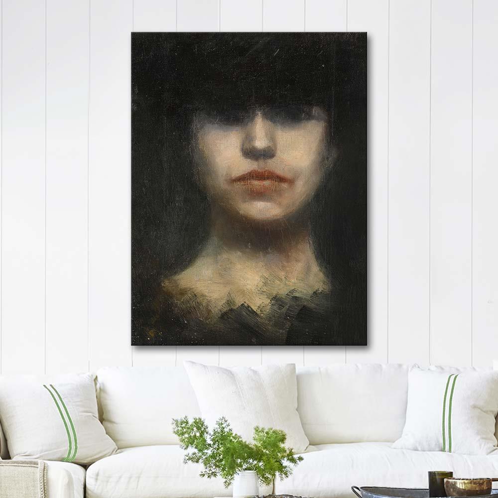 Paul Albert Besnard Baştan Çıkarıcı Kanvas Tablo