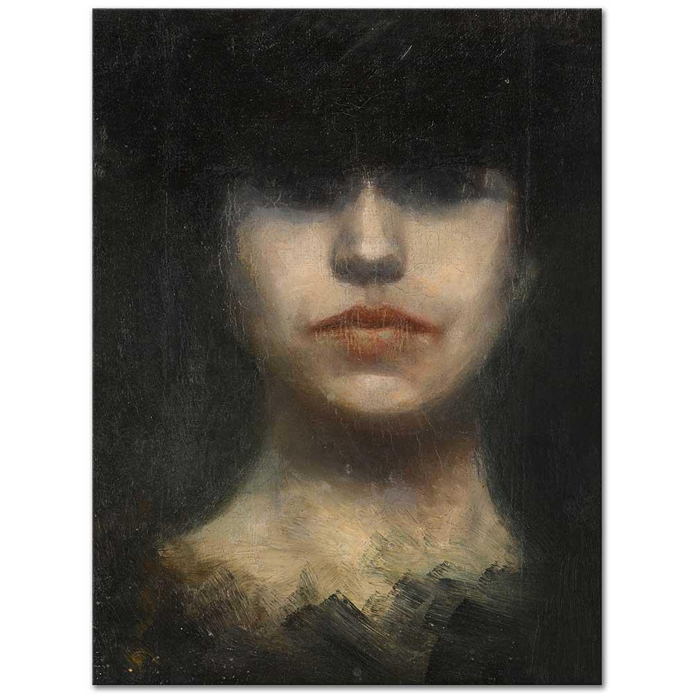 Paul Albert Besnard Baştan Çıkarıcı Kanvas Tablo