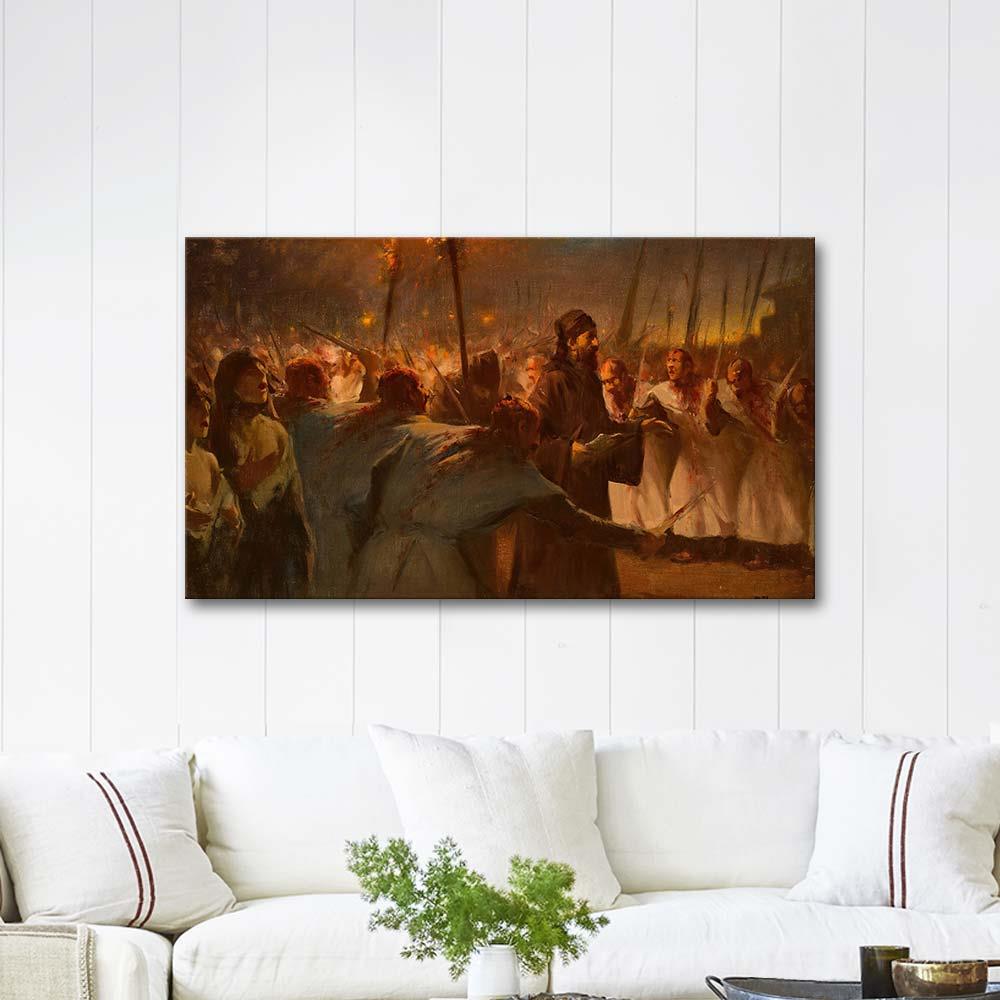 Fausto Zonaro Muharrem Ayının Onuncu Günü Kanvas Tablo