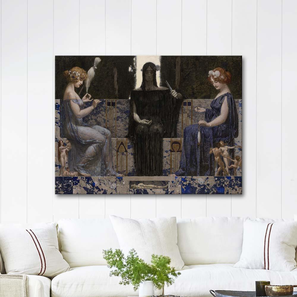 Alexander Rothaug Kader Tanrıçaları Kanvas Tablo