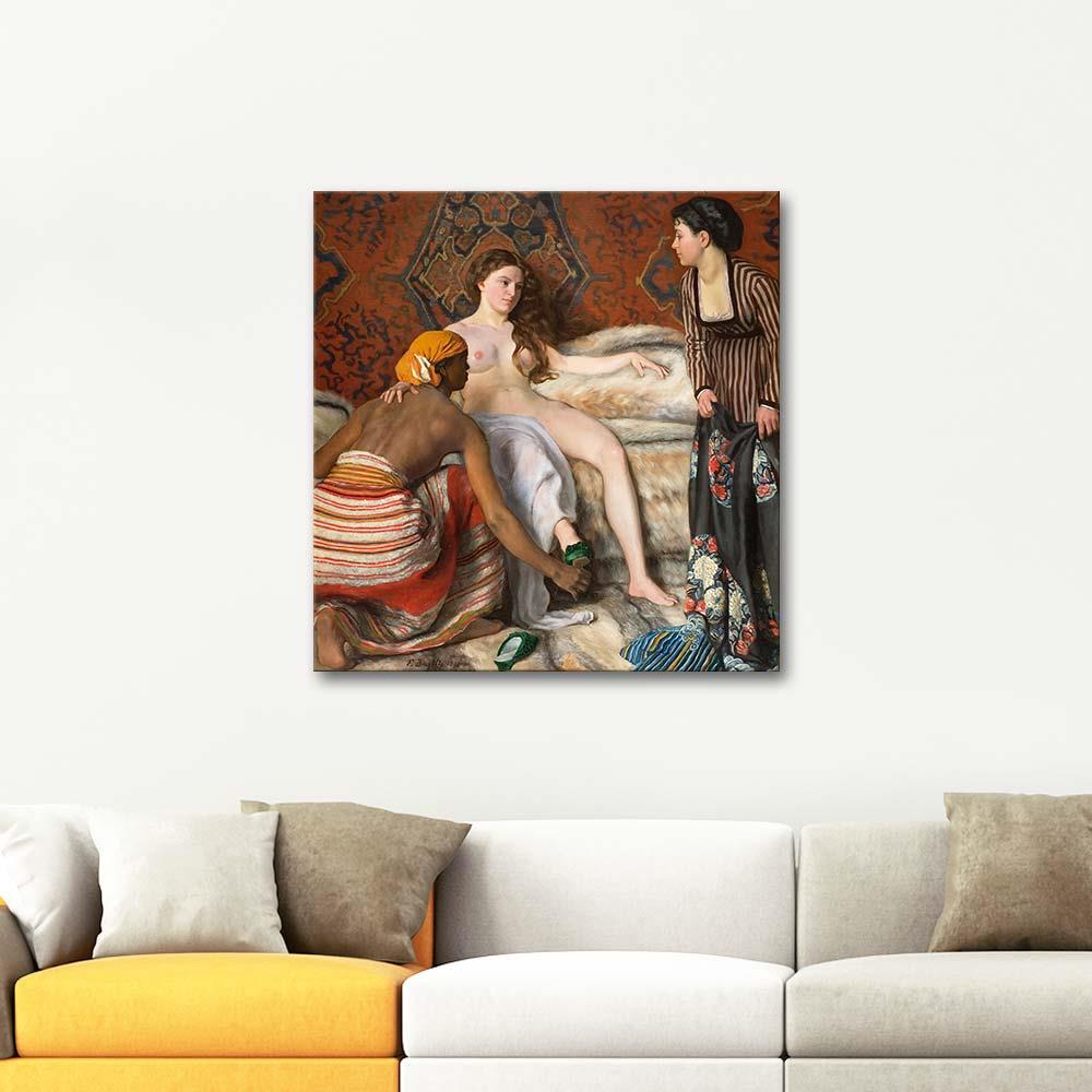 The Toilet by Frederic Bazille as Art Print
