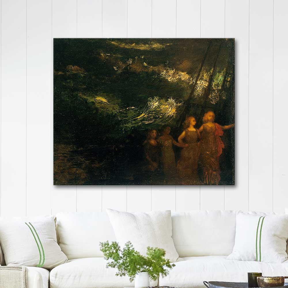 The Voyage by Arthur Bowen Davies as Art Print