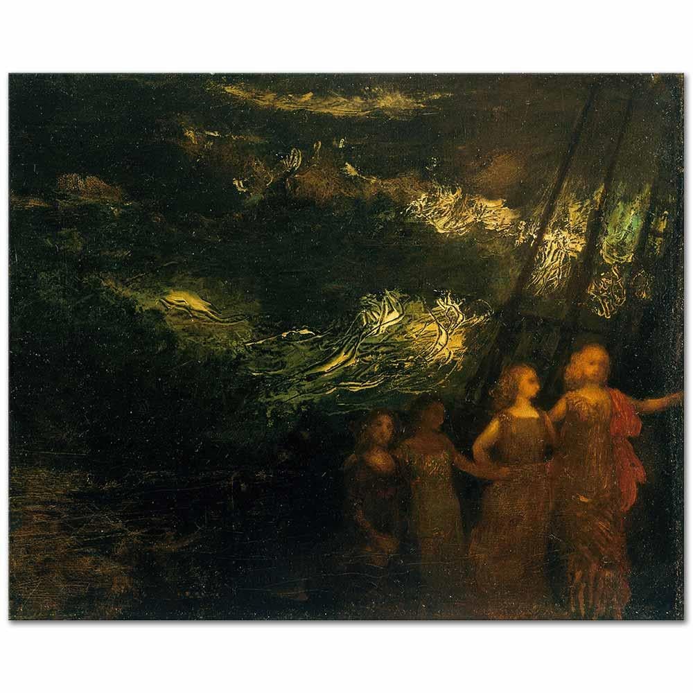 The Voyage by Arthur Bowen Davies as Art Print