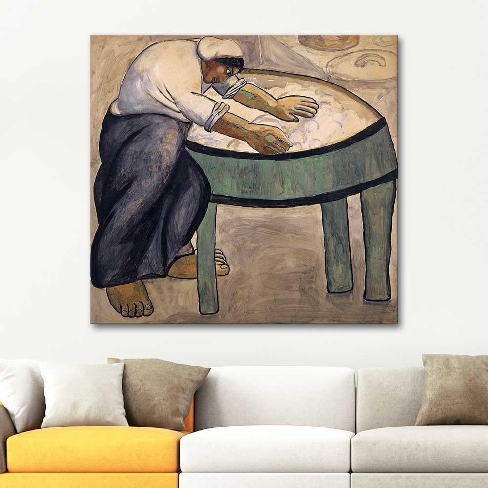 The Washerwoman by Kazimir Malevich as Art Print