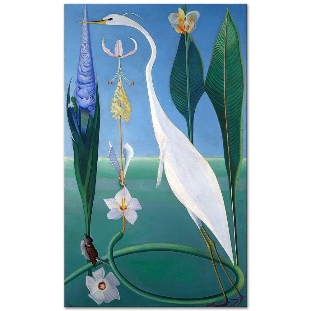 The White Heron by Joseph Stella