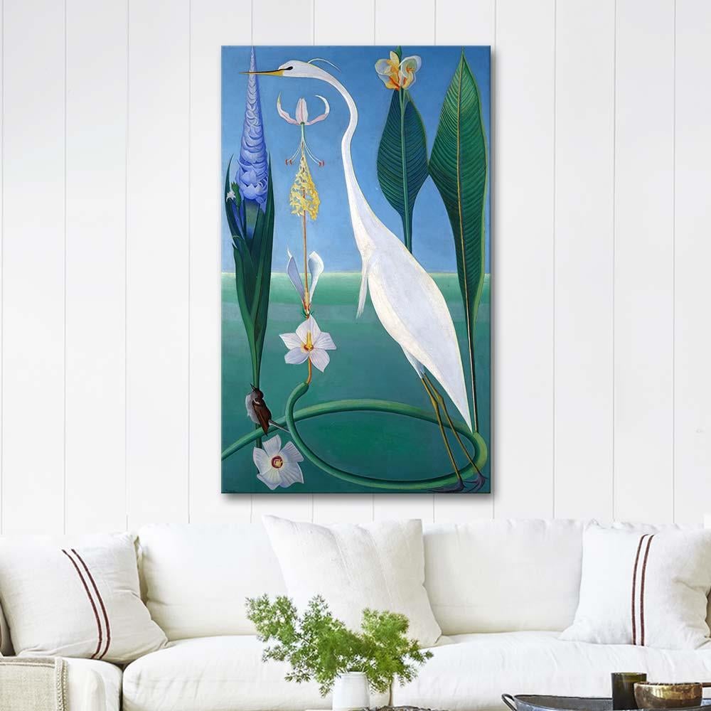 The White Heron by Joseph Stella as Art Print