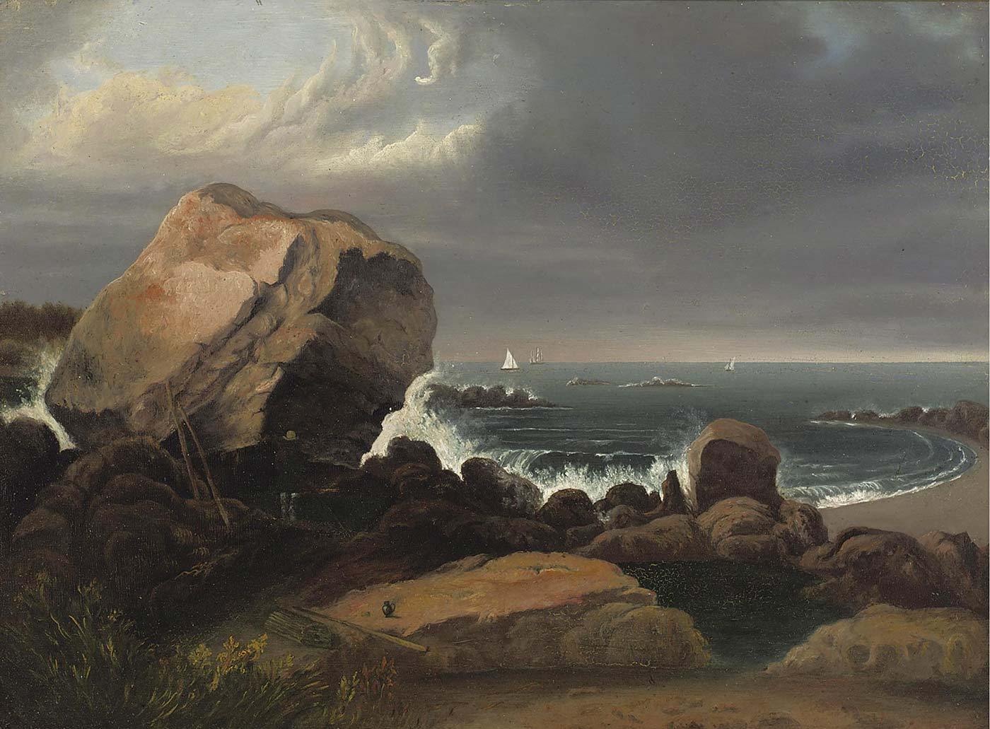 Scituate Beach Massachusetts by Thomas Doughty