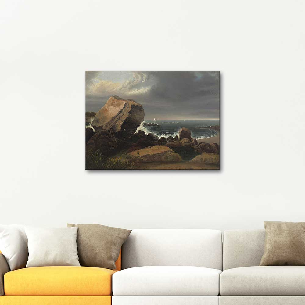 Thomas Doughty Scituate Beach Massachusetts Art Print