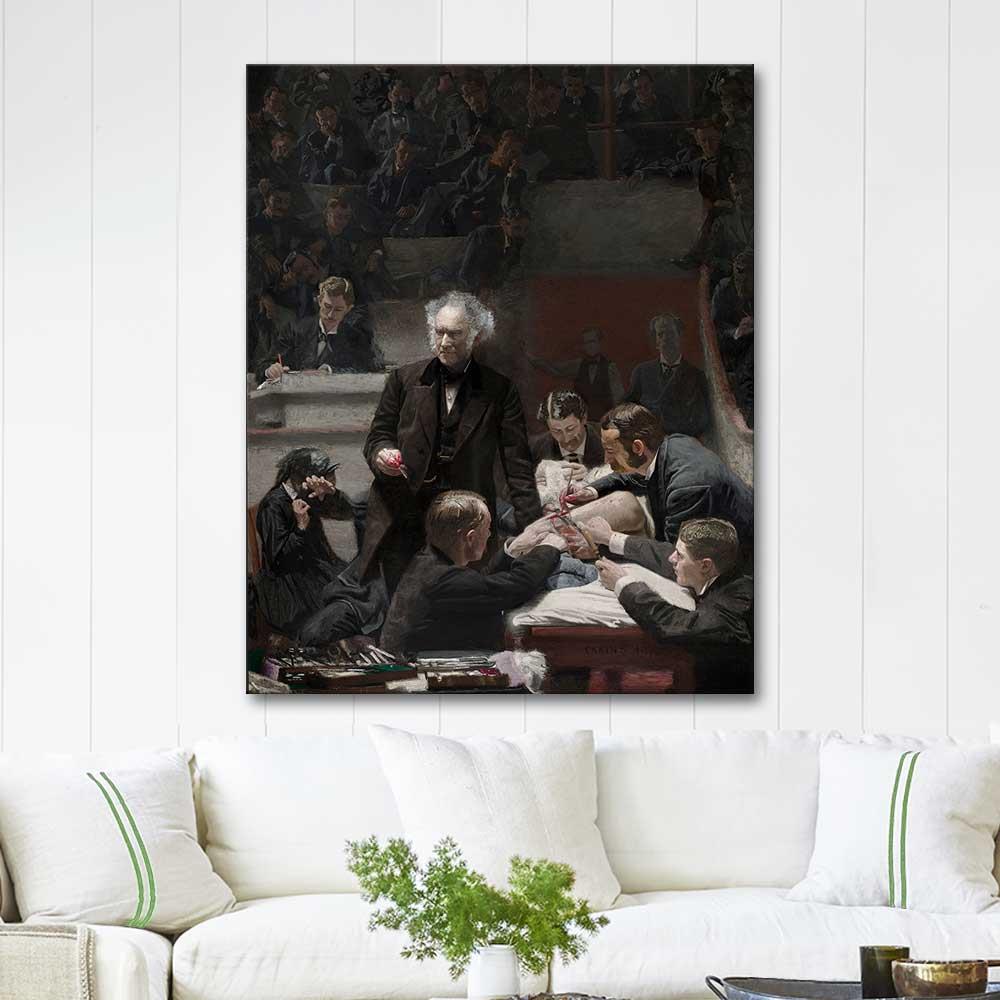 Thomas Eakins Portrait Of Dr. Samuel D. Gross (The Gross Clinic) Art Print