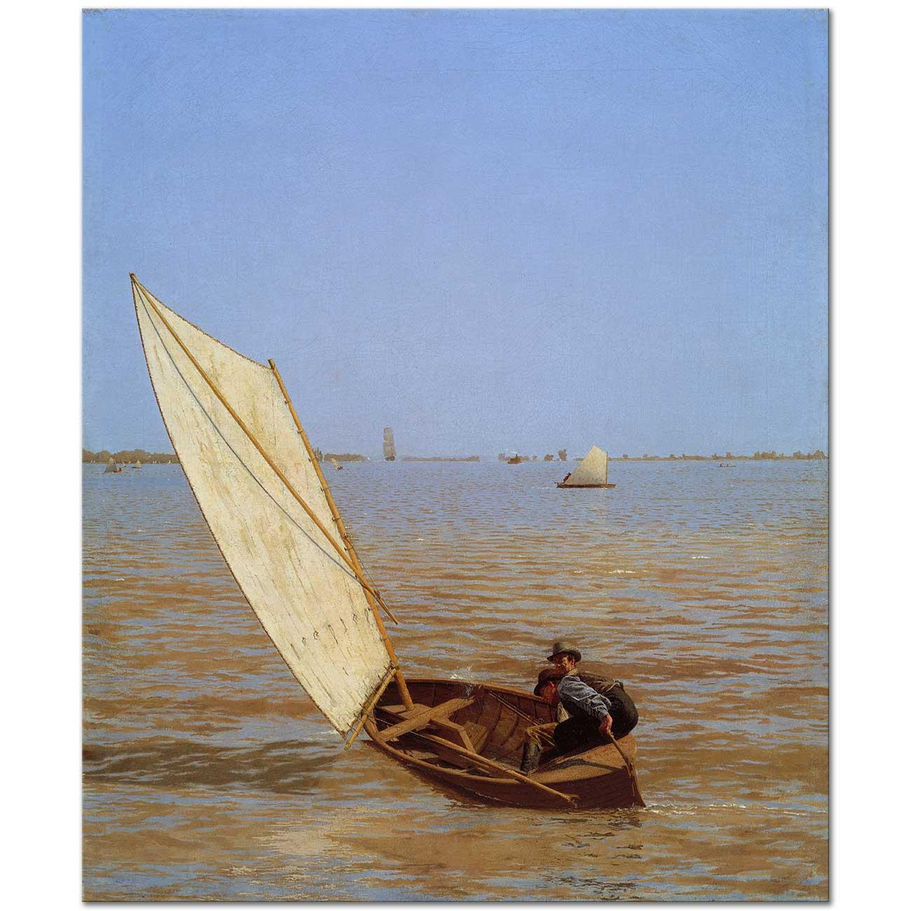 Thomas Eakins Vira Kanvas Tablo