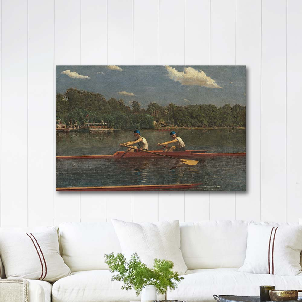 Thomas Eakins The Biglin Brothers Racing Art Print