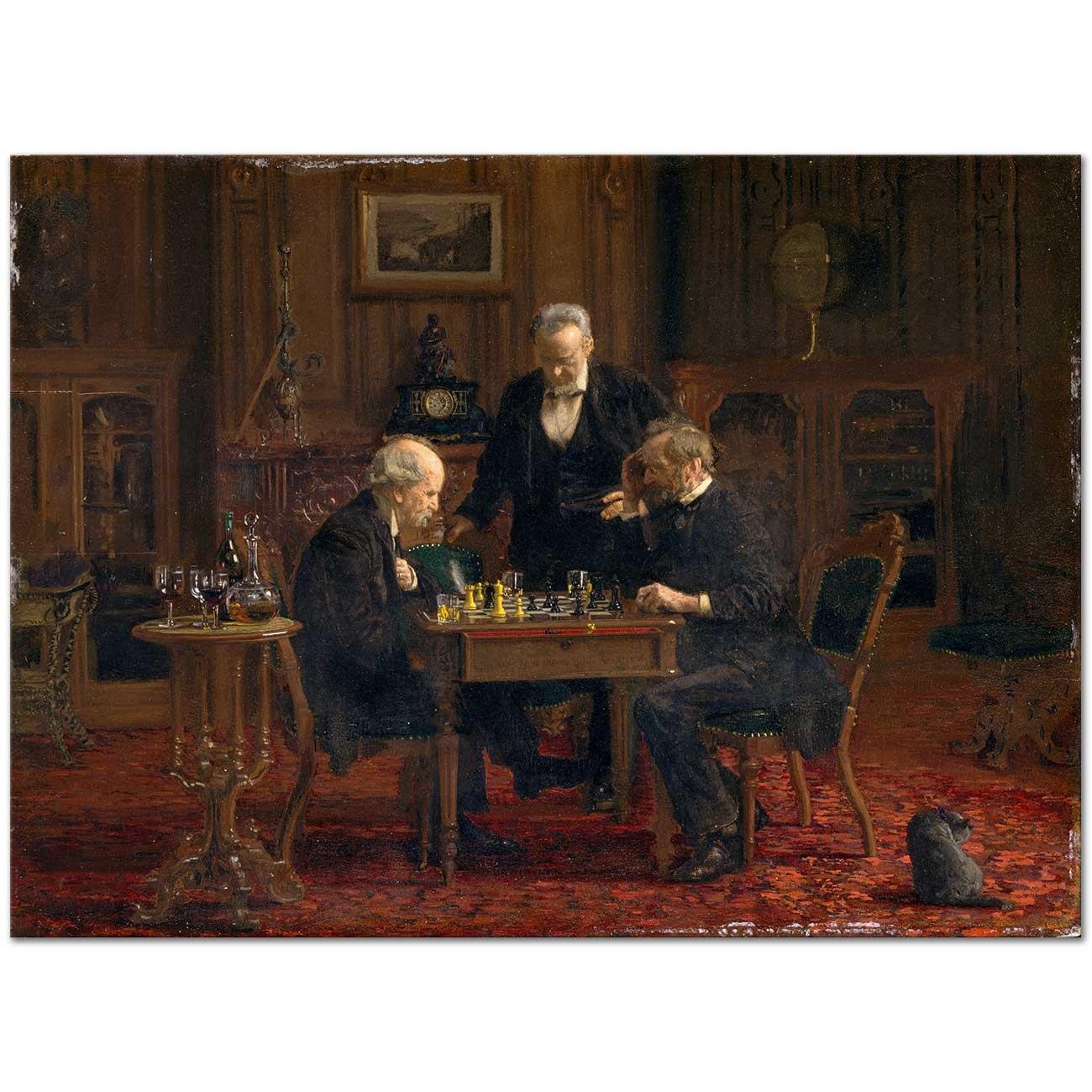The Chess Players by Thomas Eakins