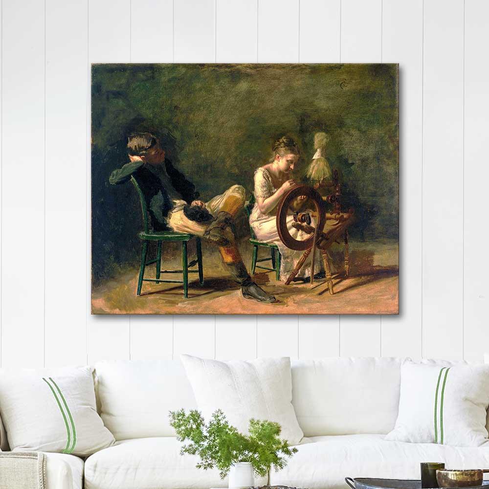 Thomas Eakins The Courtship Art Print