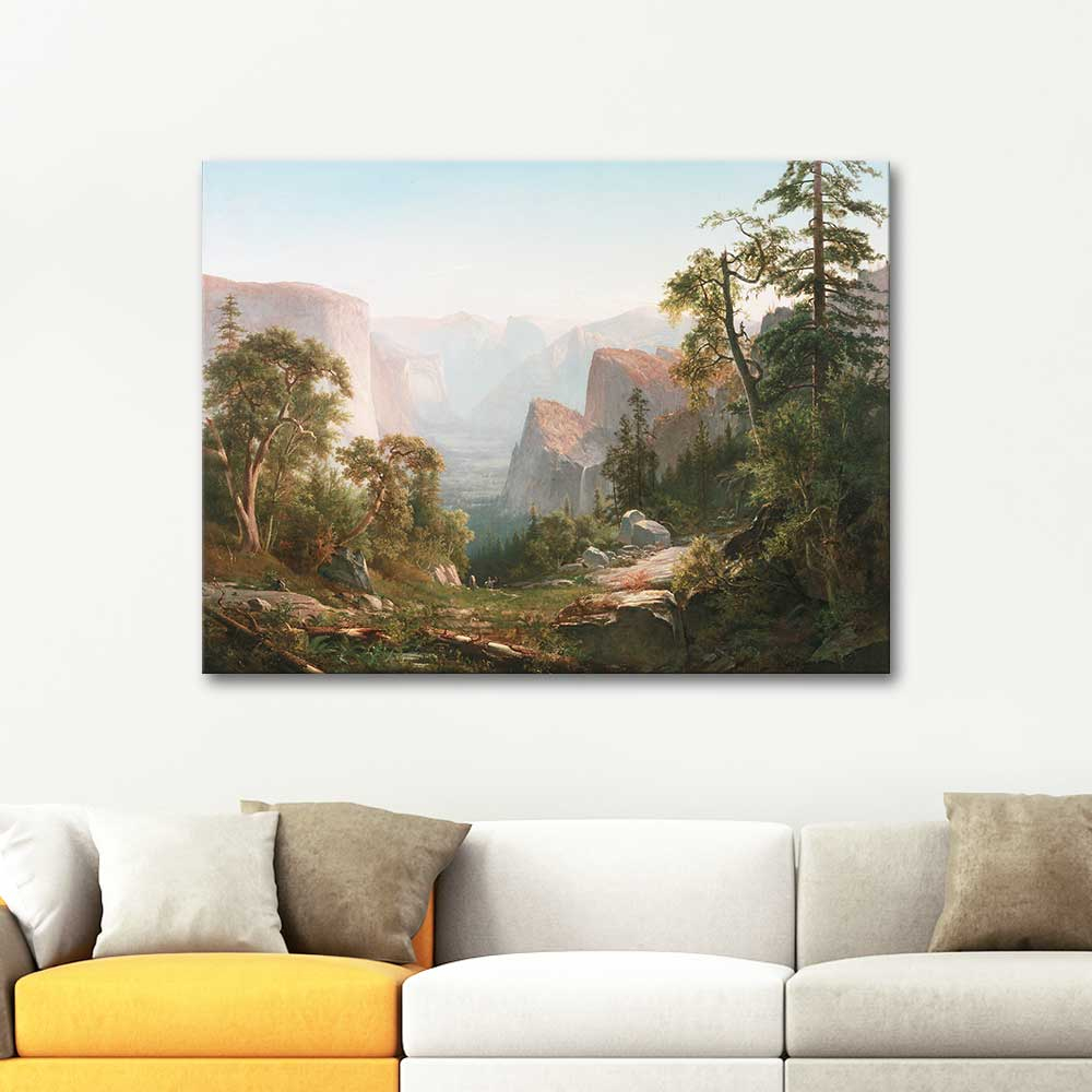 Thomas Hill Yosemite National Park Art Print