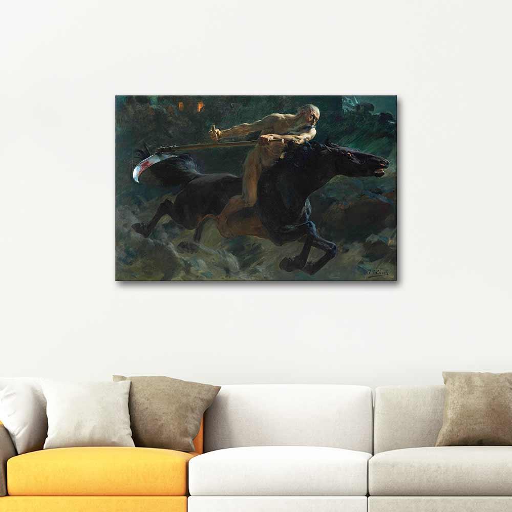Time by Ulpiano Checa y Sanz as Art Print