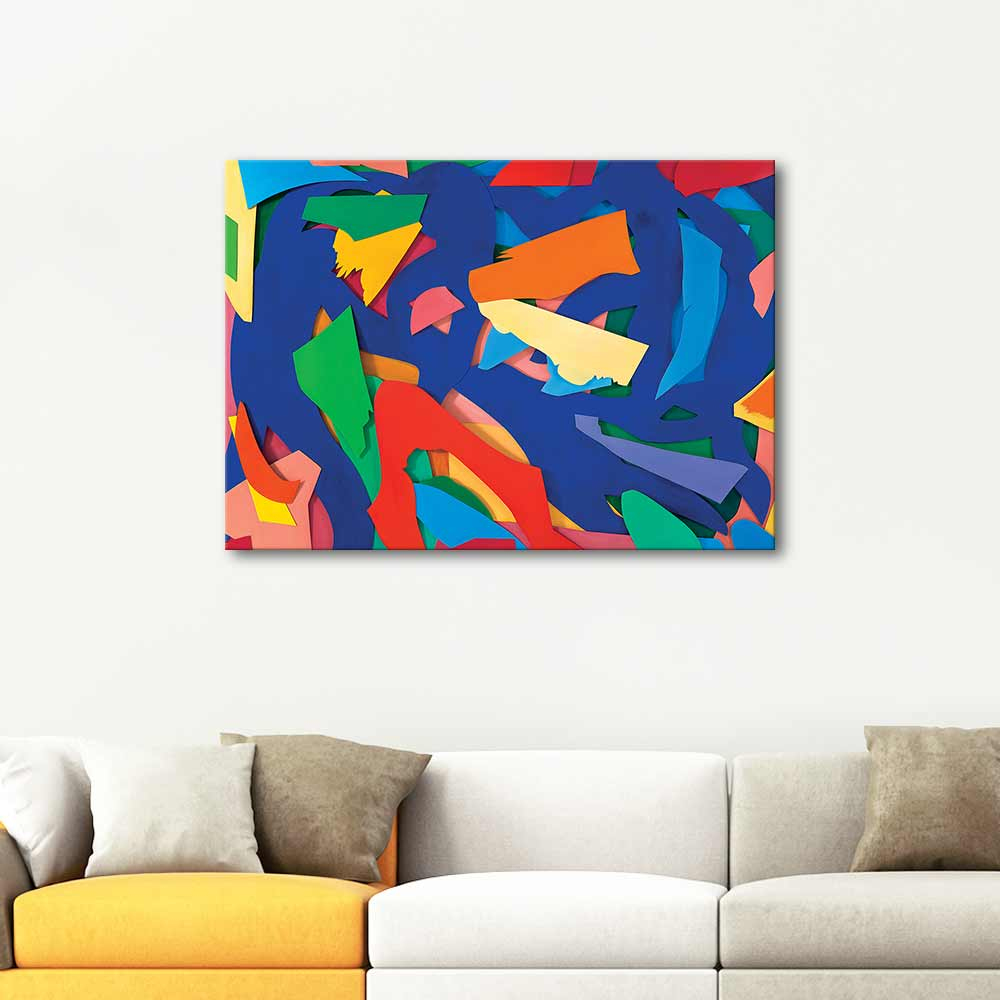 Tom Wesselmann Blue Dance Art Print