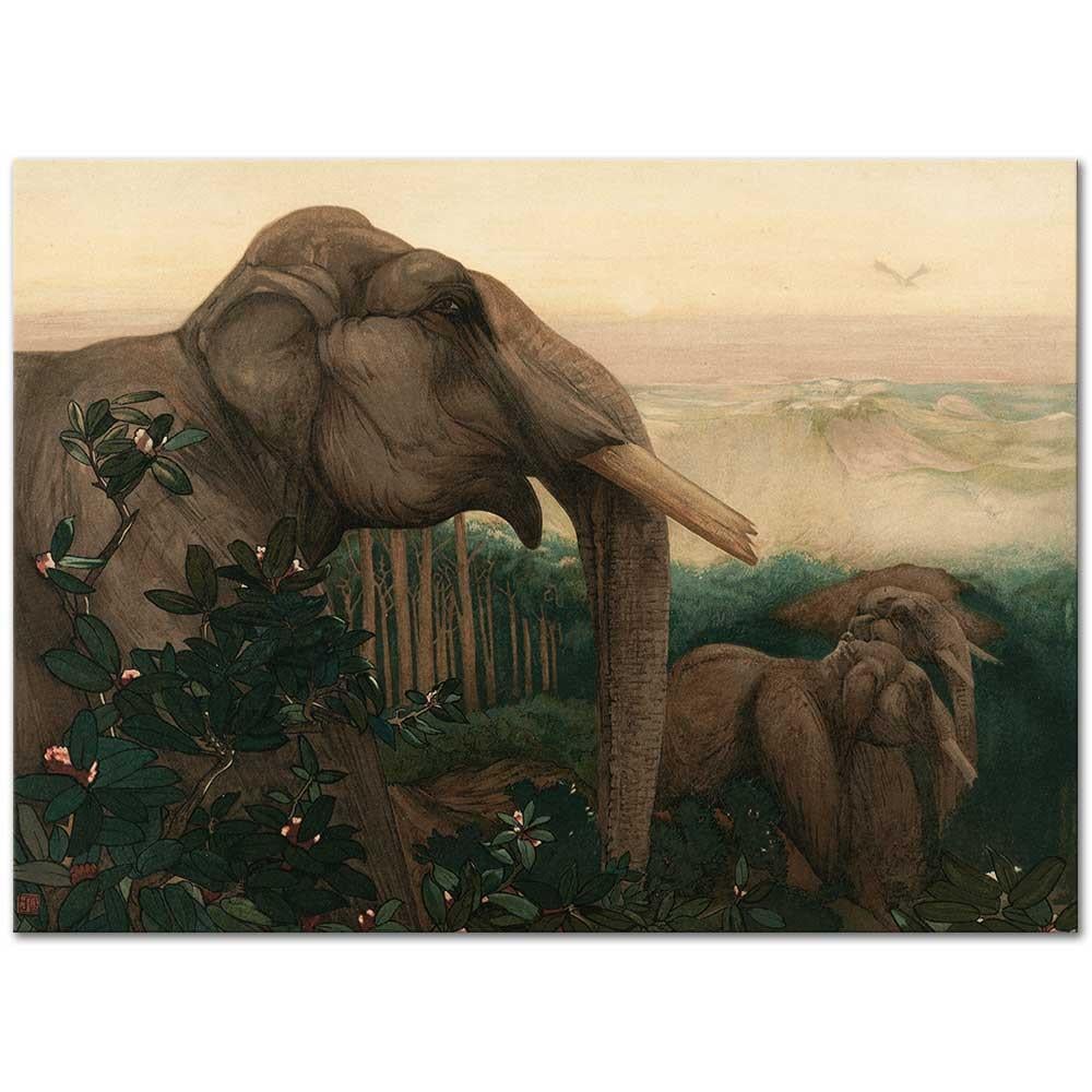 Charles Maurice Detmold Fillerin Çağrısı Kanvas Tablo