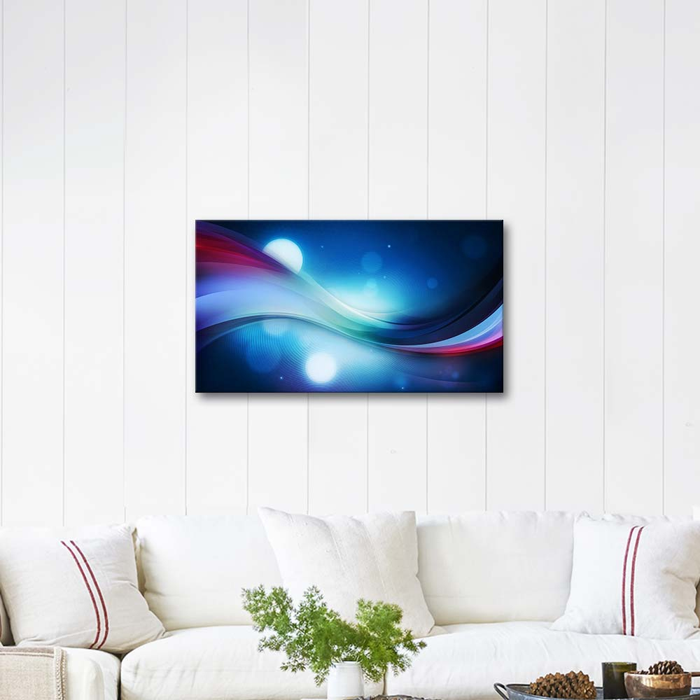 Transitions from Blue Art Print
