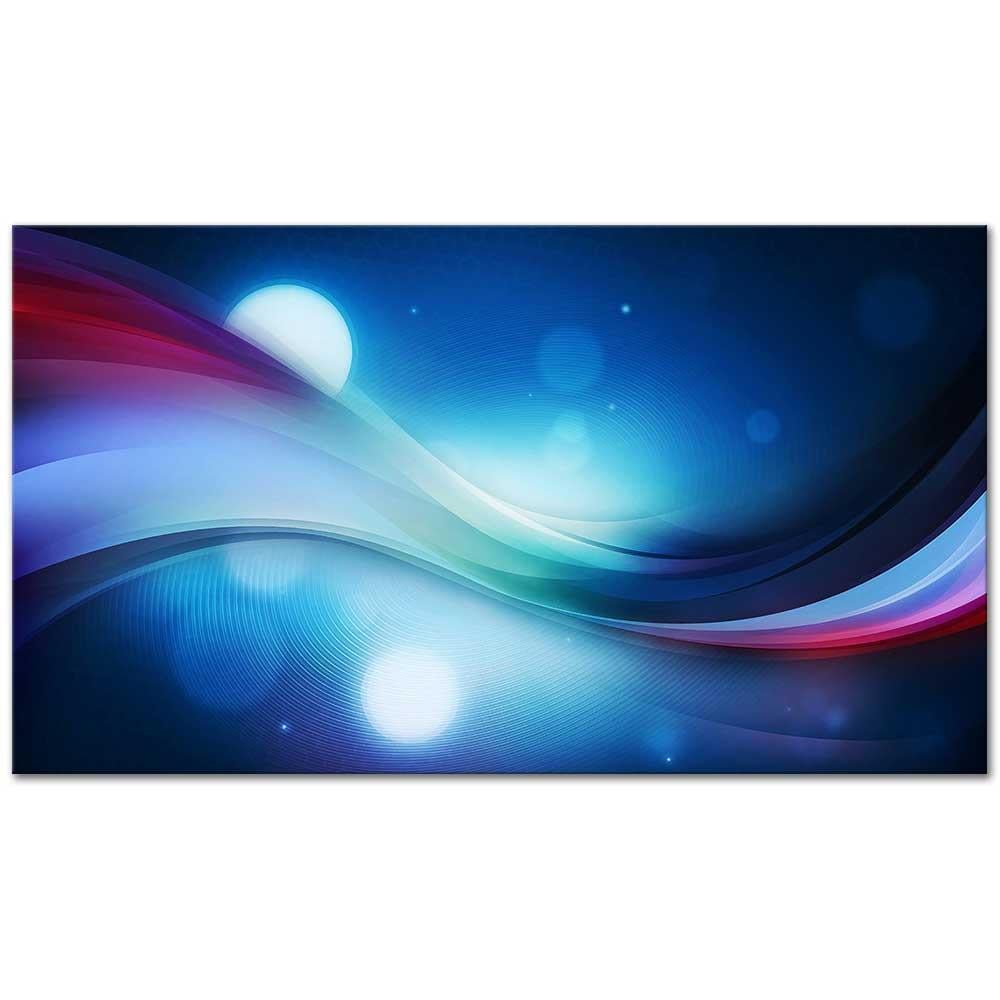 Maviden Geçişler Kanvas Tablo