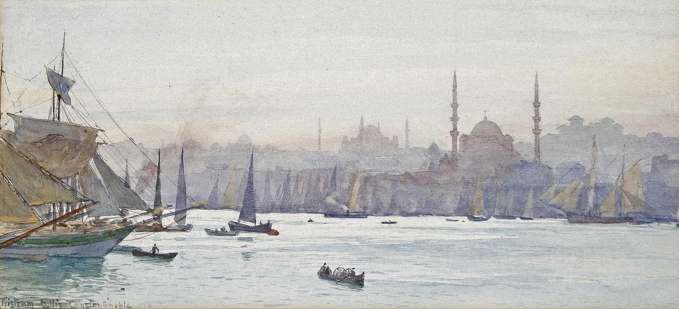 A View to Constantinople by Tristram Ellis