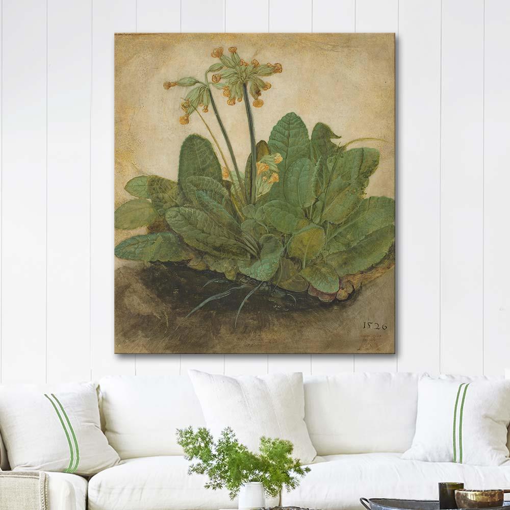 Albrecht Dürer Yabani Çuha Demeti Kanvas Tablo