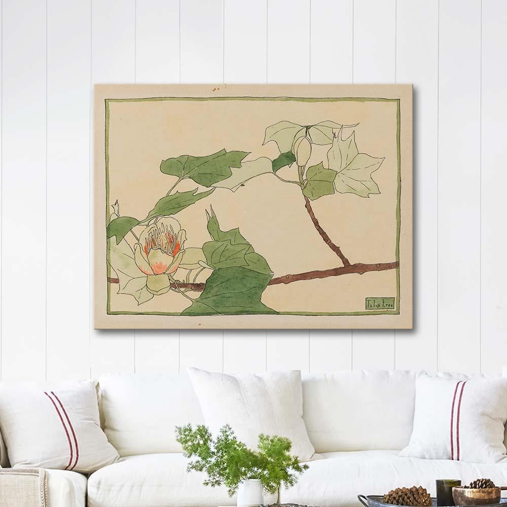 Tulip Tree by Hannah Borger Overbeck as Art Print