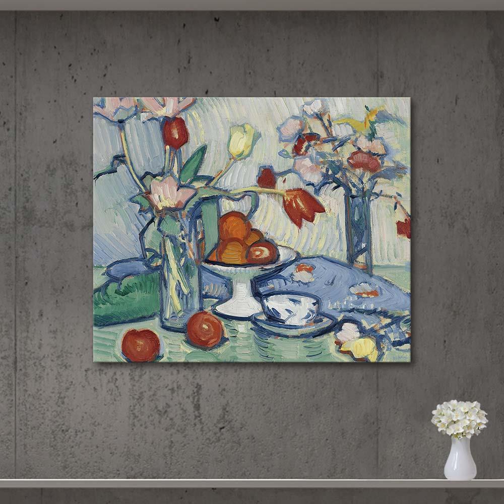 Tulips by Samuel Peploe as Art Print