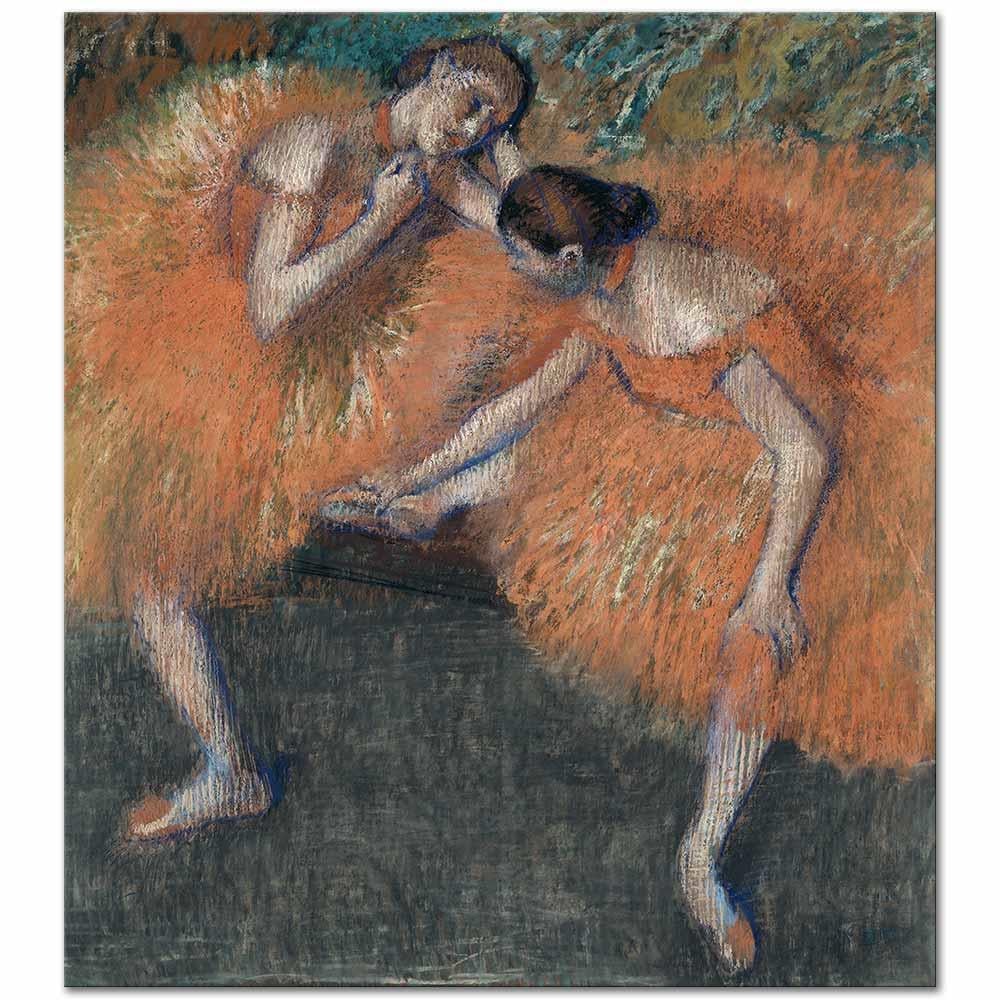 Two Dancers by Edgar Degas