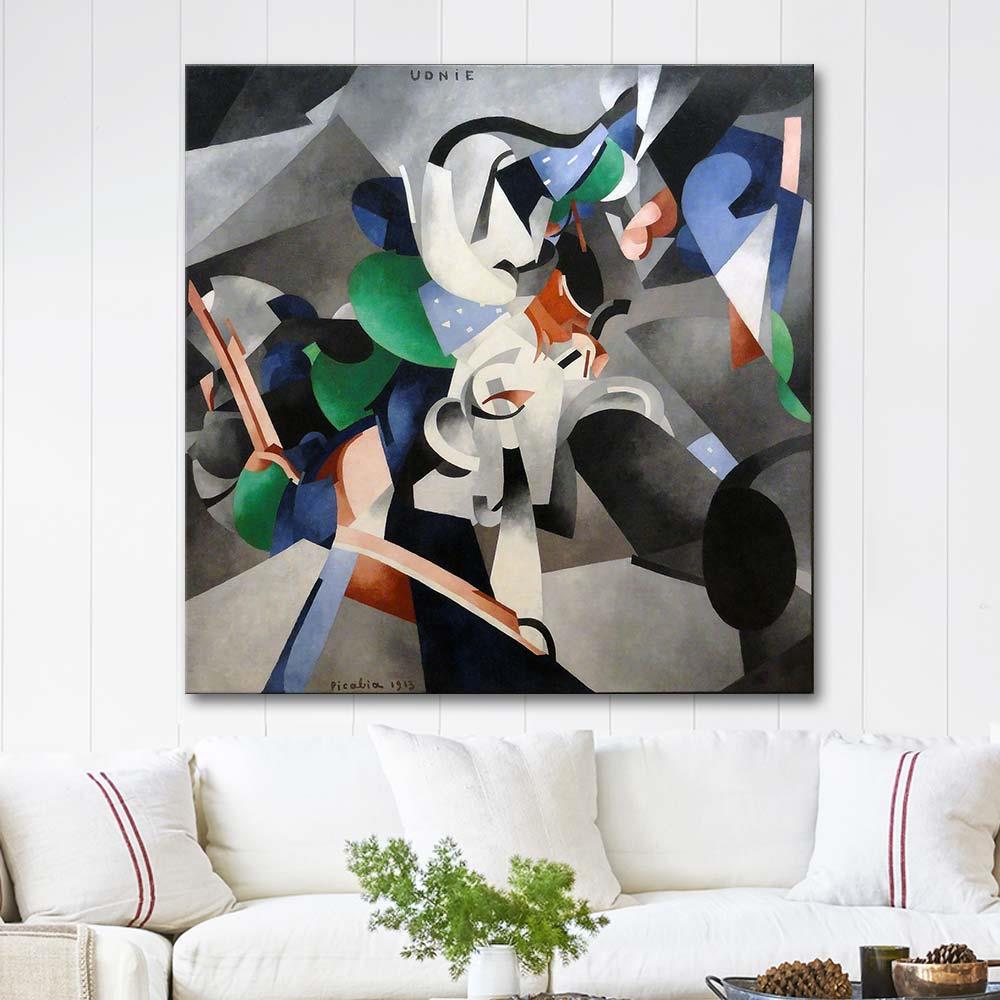 Udnie (Young American Girl, The Dance) by Francis Picabia as Art Print