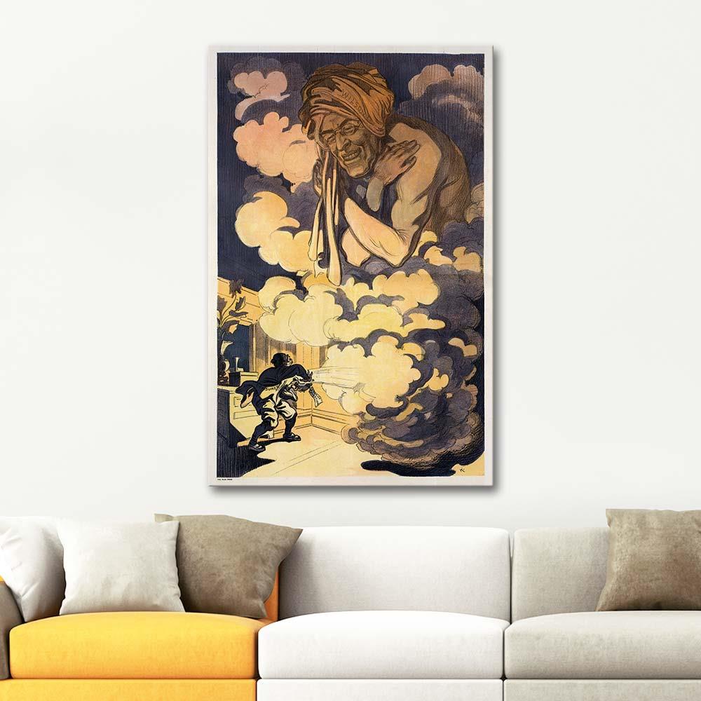 Udo Keppler Aladdin And The Wonderful Lamp Art Print