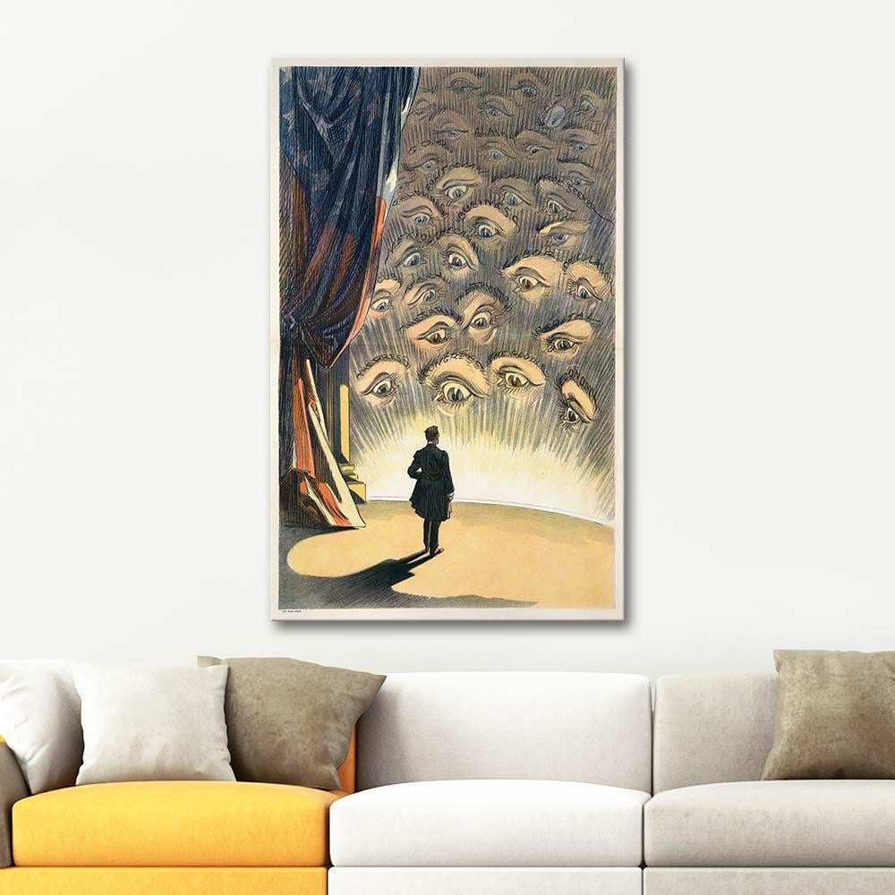 Udo Keppler All Eyes Are On You Mr. President Art Print