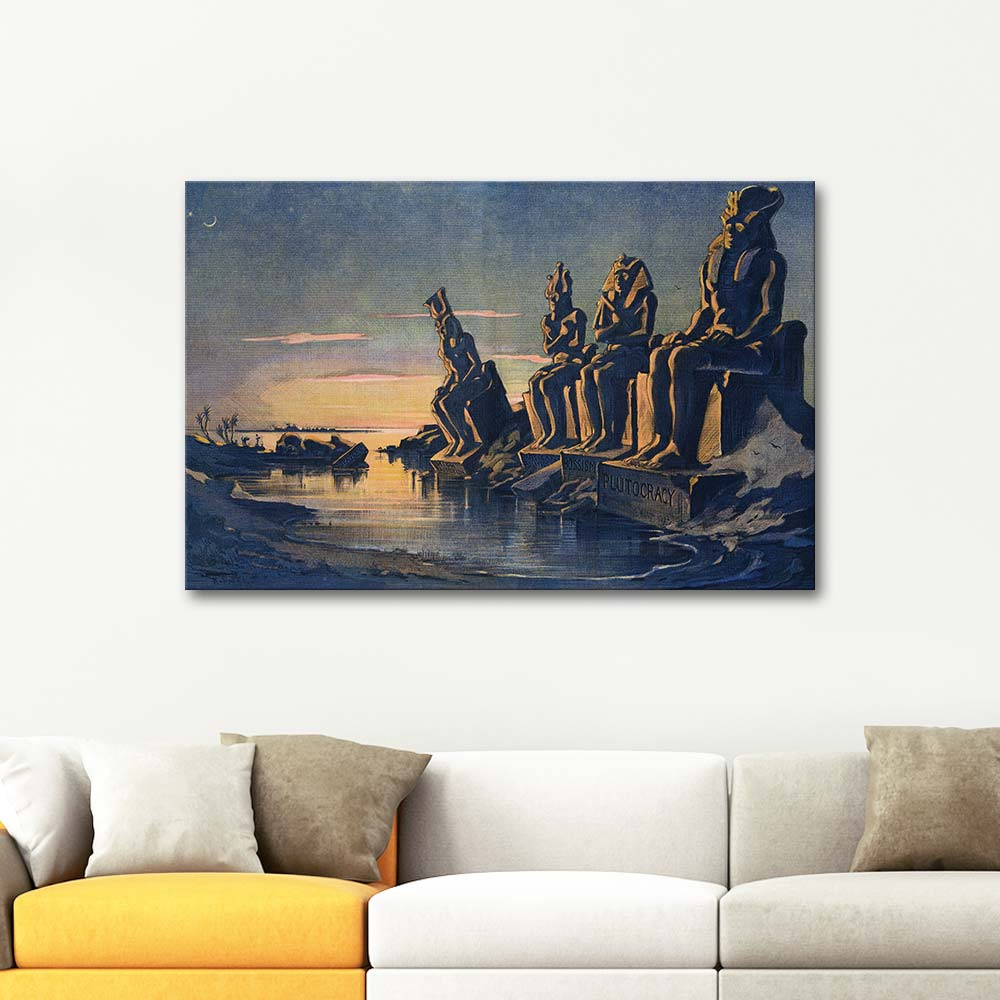 Udo Keppler Falling Gods Art Print
