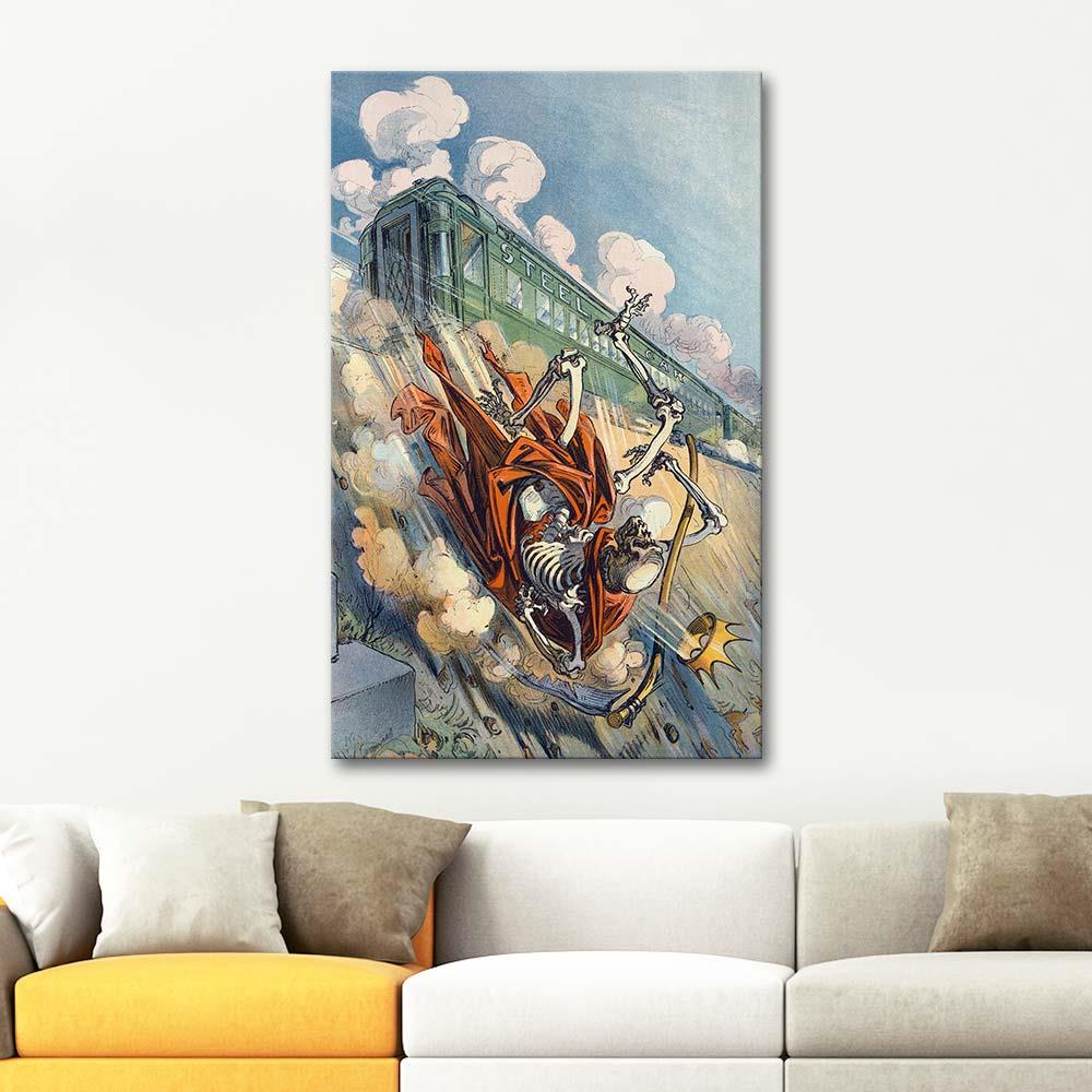 Udo Keppler O Death Where is Thy Sting Art Print