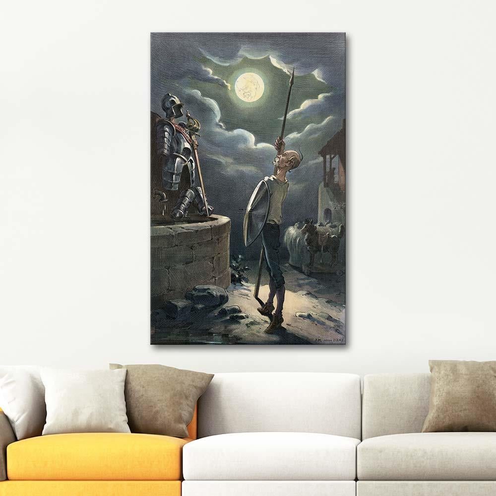 Udo Keppler The Hoosier Don Quixote Art Print