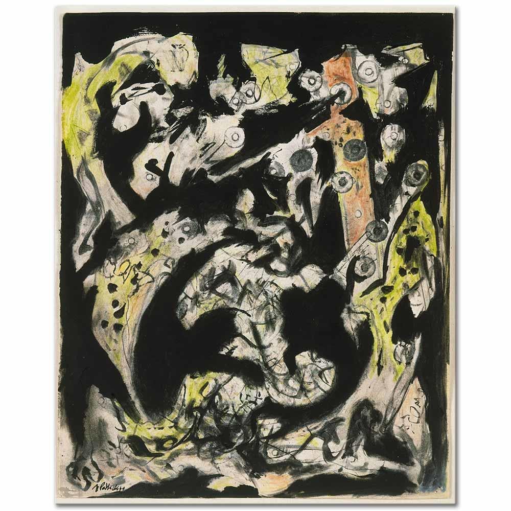 Untitled 01 by Jackson Pollock