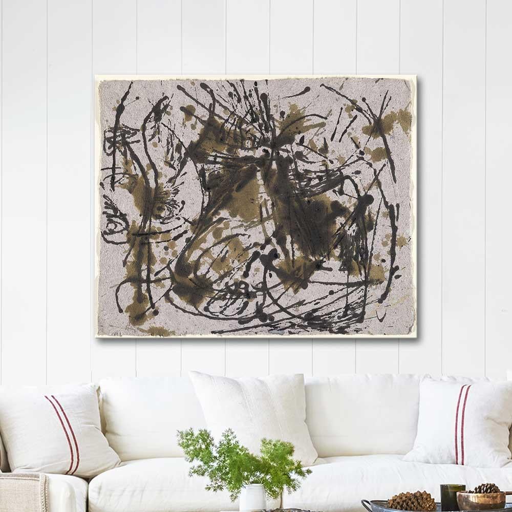 Jackson Pollock İsimsiz 03 Kanvas Tablo