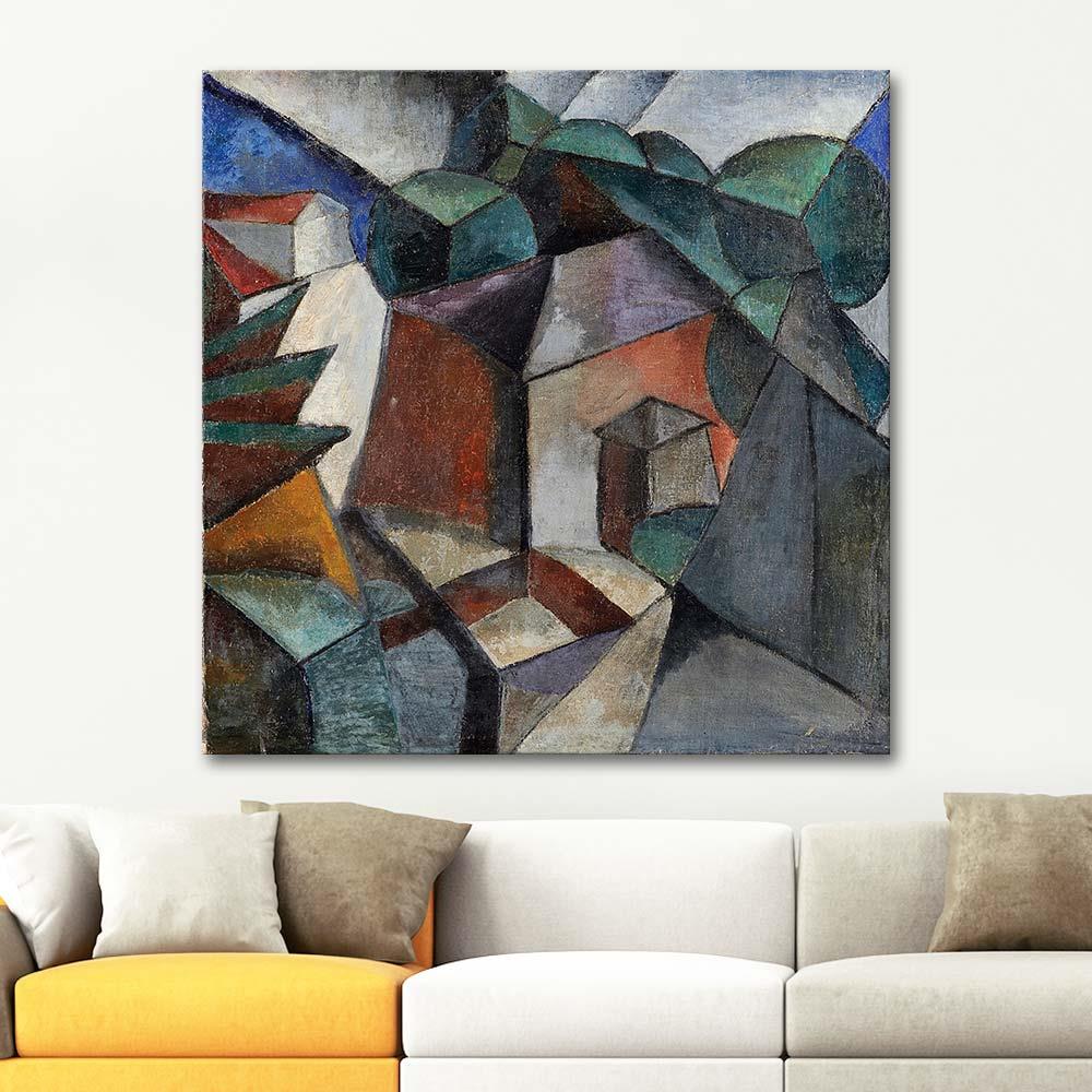 Untitled 03 by Lyubov Popova as Art Print