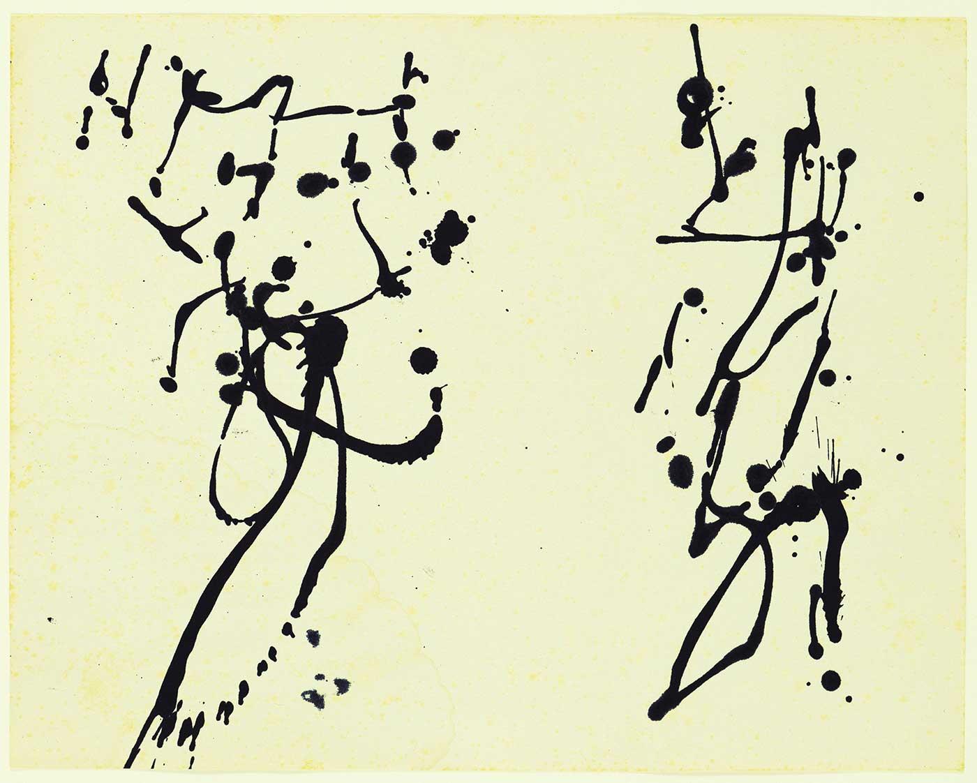 Jackson Pollock İsimsiz 04 Kanvas Tablo