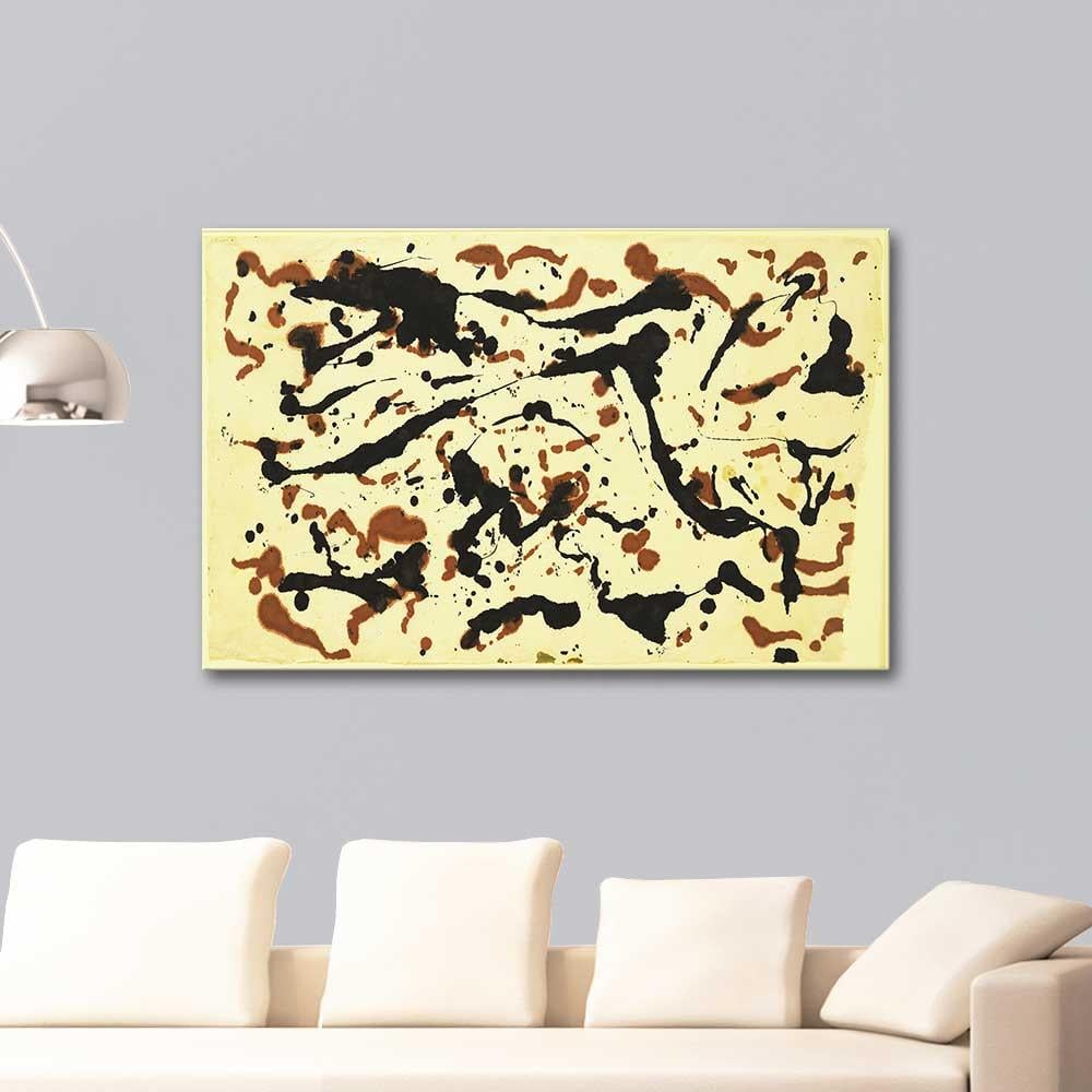 Jackson Pollock İsimsiz 05 Kanvas Tablo