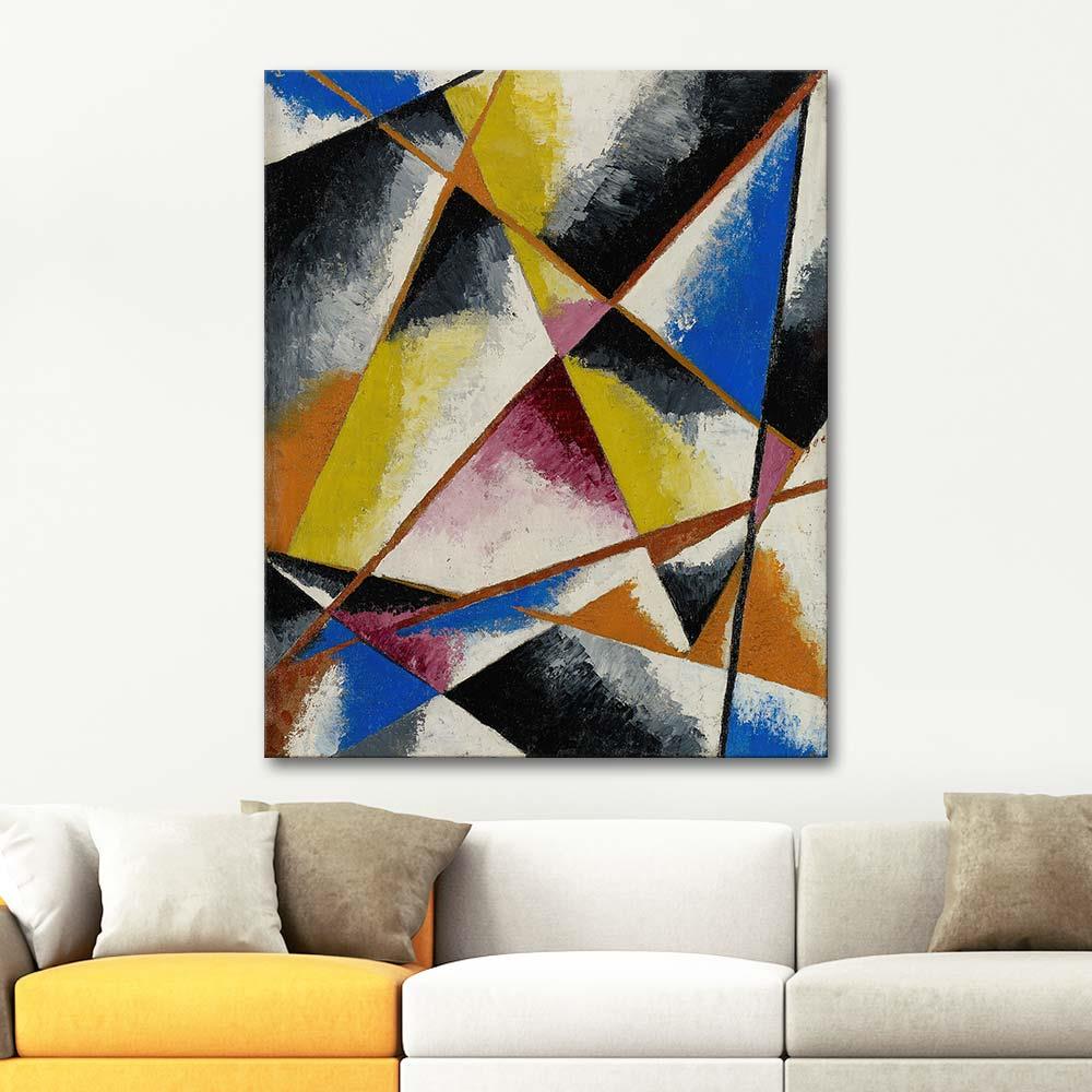 Untitled Compositions by Lyubov Popova as Art Print