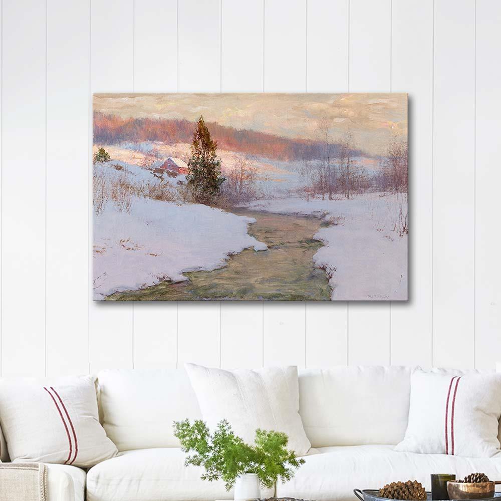 Upland Stream by Walter Launt Palmer as Art Print