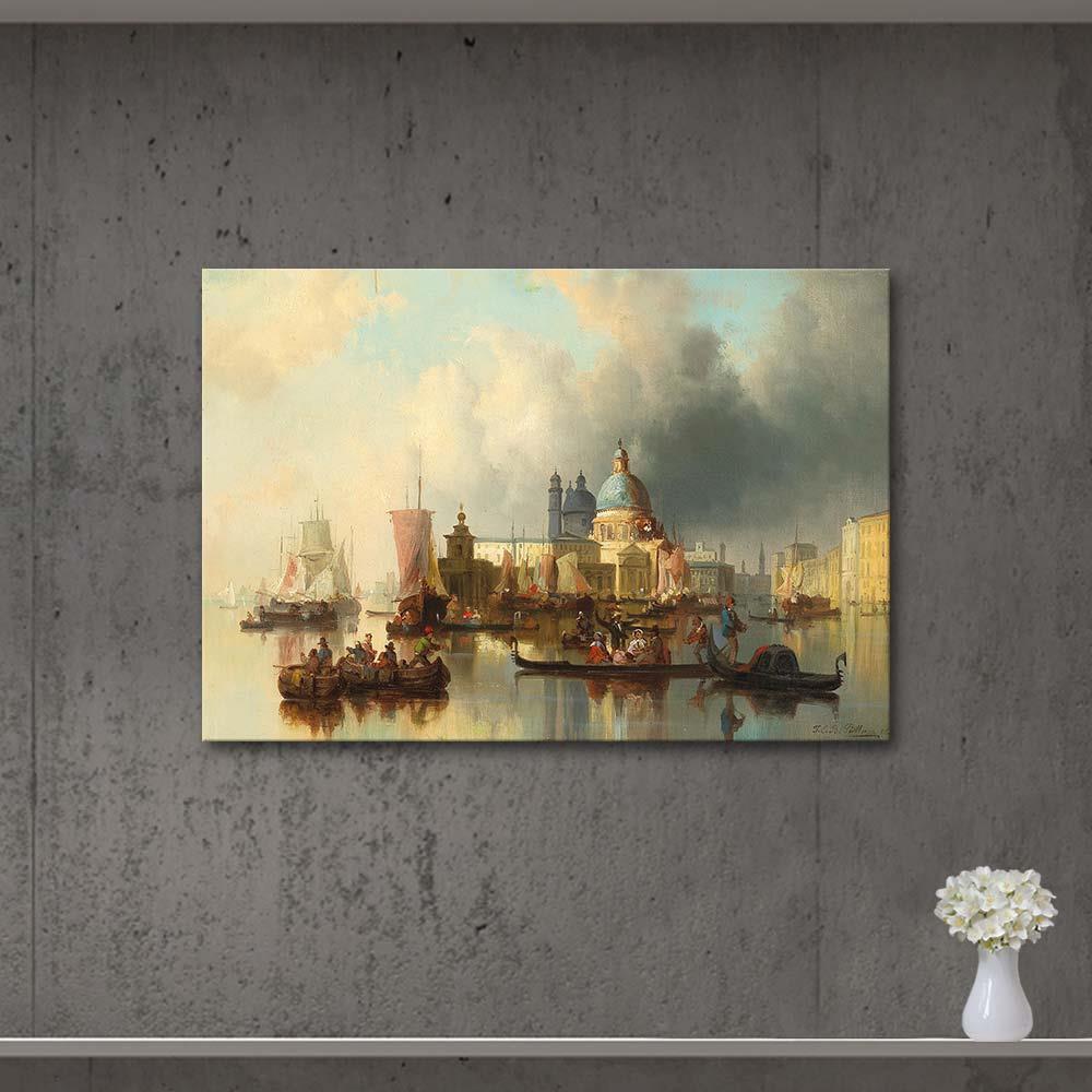 Venice by Josef Püttner as Art Print