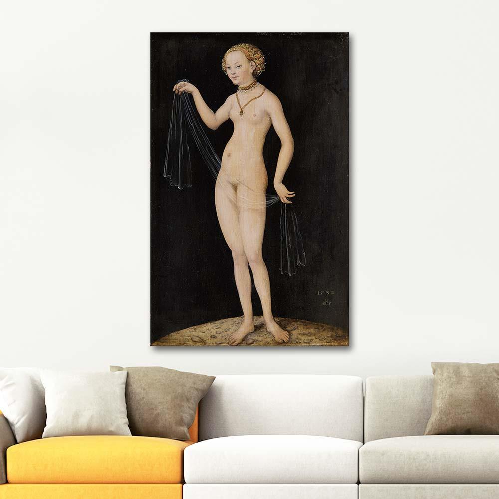 Lucas Cranach Venüs Kanvas Tablo