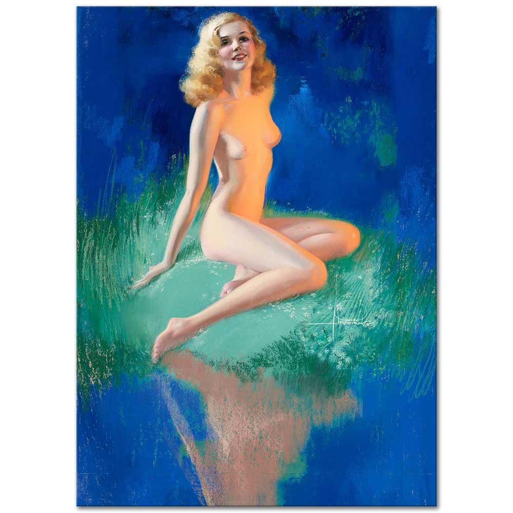 Rolf Armstrong Venüs Kanvas Tablo