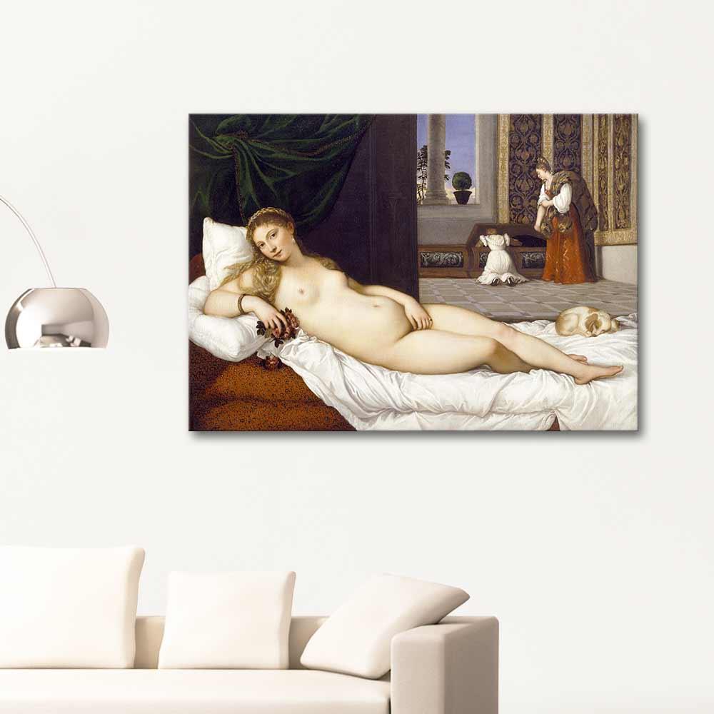 Venus of Urbino by Titian as Art Print