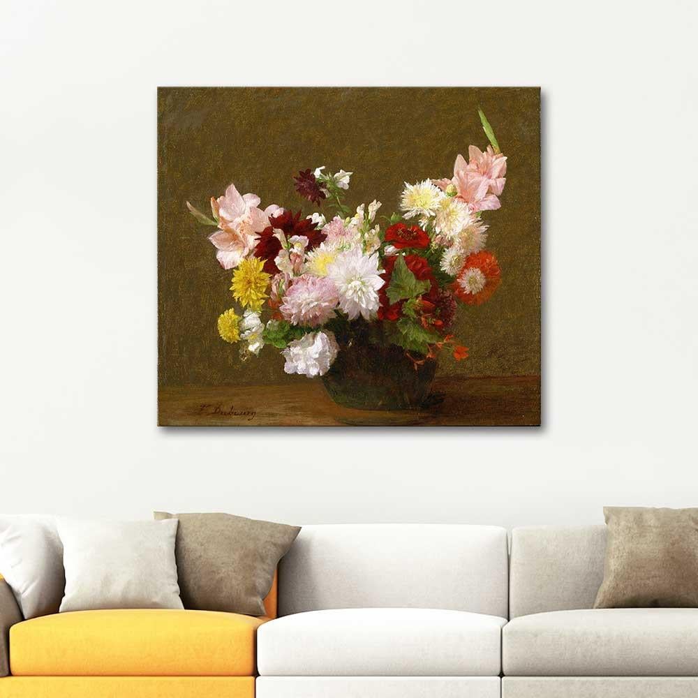Victoria Dubourg Fantin-Latour Flower Basket Art Print